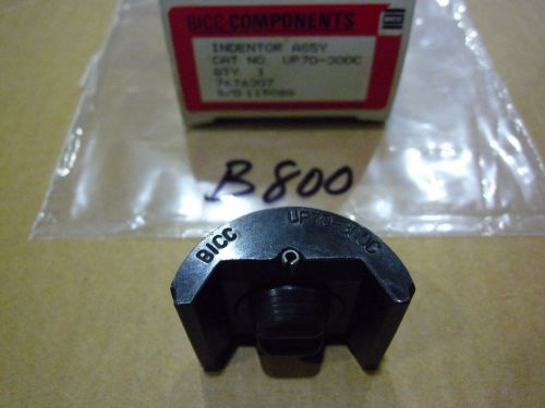 Bicc Components Indentor Assembly, Cat. No. UP70-300C (NOS)