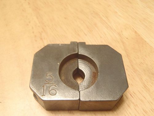 Kearney Blackburn OD58 Compression Crimper Tool 5/16 &#034;O&#034; Type Die Set Huskie