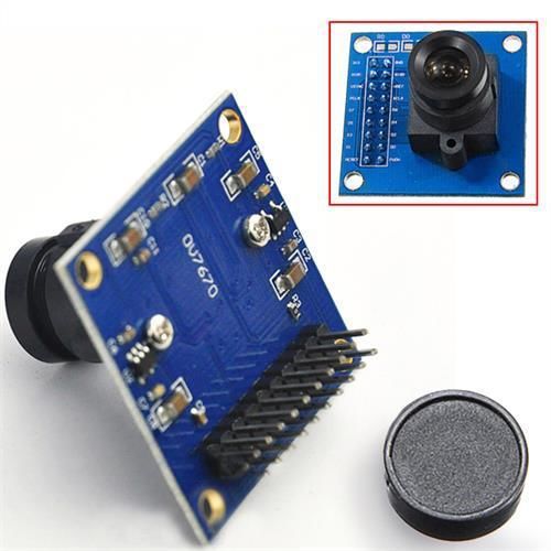 Camera module lens vga ov7670 300kp 640x480 cmos cmos for arduino i2c interface for sale