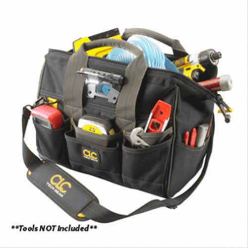 Clc l230 tech gear led lighted 14&#034; bigmouth strapped tool bag for sale