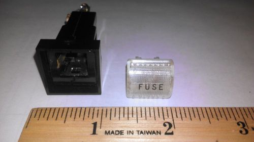 Littelfuse indicating fuse holder and cap indicator 15a 250v max vintage light for sale