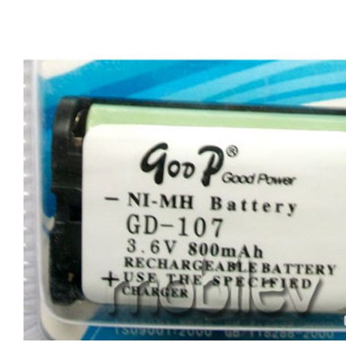 Cordless Phone Battery Ni-Mh GD-107 3.6V TG6054PK M1