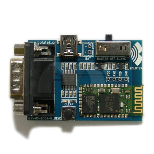 Rs232 bluetooth serial adapter communication master-slave  modes 5v for sale