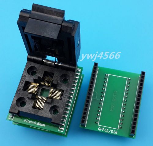 TQFP32 QFP32 FQFP32 PQFP32 to DIP32 to DIP28 Universal Socket Adapter Converter