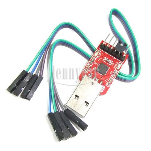 USB to TTL Serial Converter Connector CP2102 STC Program for DVD HDD Router GPS
