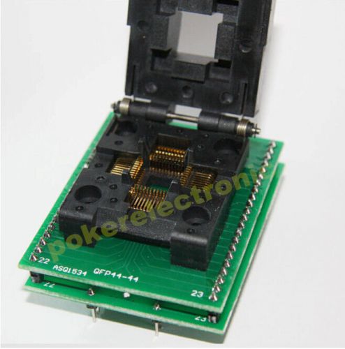 1x TQFP44 PQFP44 QFP44 To DIP40 IC Test Converter Socket programmer Adapter