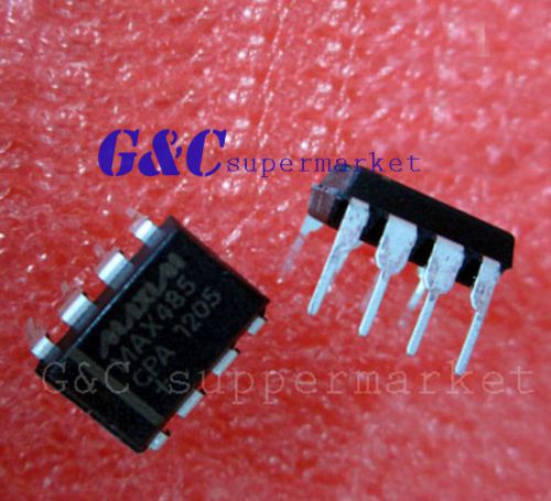 50pcs ic max485cpa max485 ic txrx rs485/rs422 lowpwr 8-dip new date code 12 + for sale
