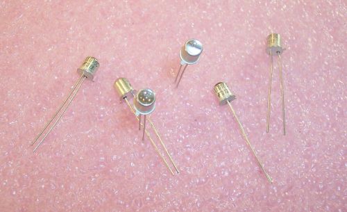 QTY (5)  LED55C FAIRCHILD TO-46 GaAs INFRARED EMITTING DIODE...FREE SHIPPING