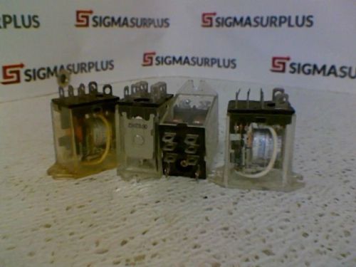 Omron ly2f 110/120vac relay 8 pin *lot of 4* for sale