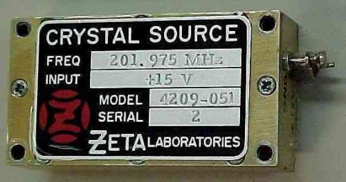 201.975 MHz CRYSTAL SOURCE