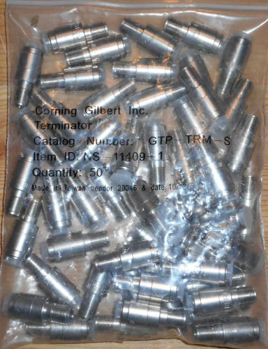 100 Pcs New,  GTP-TRM-S   corning theft proof terminators with  resistor.