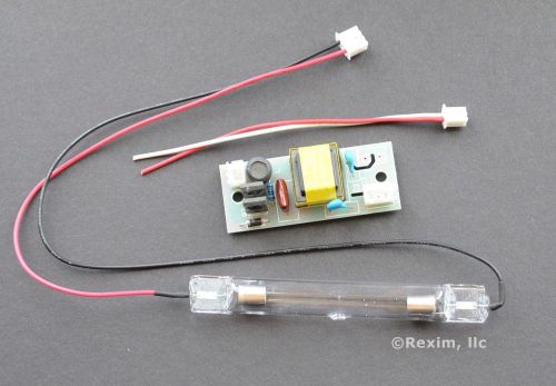UV-C 254nm Germicidal 100mm by 12mm Light Lamp Bulb 12V DC Kit