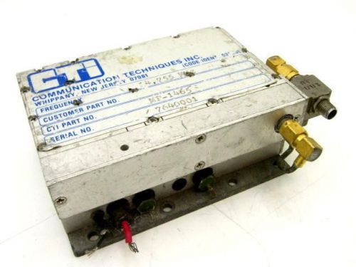 Microwave adjustable oscillator frequency source 14.720-14.755ghz test low noice for sale