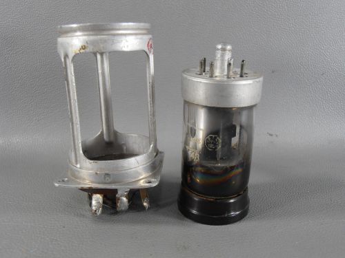 TELEFUNKEN LV1 Vintage WEHRMACHT Vacuum Pentode Tube + Socket