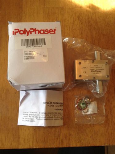 Polyphaser dgxj+24nfnf-a surge protector new in box for sale