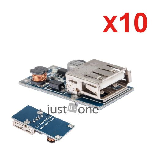 10x mini control dc-dc 0.9v-5v to 5v 600ma usb boost step-up power supply module for sale
