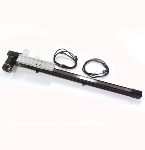 Tol-o-matic screw driven linear actuator w/ reliance n-3412-2-h-00-aa w/ 60&#034;rail for sale