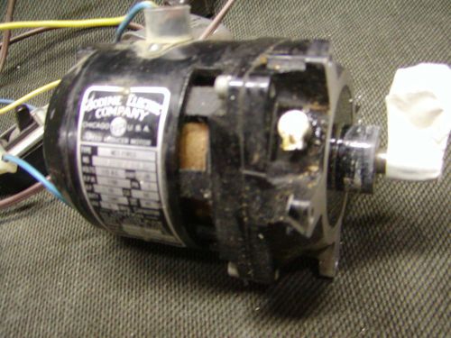 BODINE ELECTRIC Motor Type NC1-11RS3, 115v w/Switch &amp; Plug