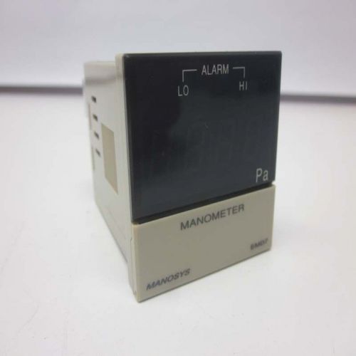 Yamamoto manosys emd7-d3n1d manometer digital differential pressure gage for sale