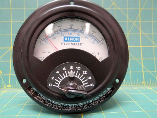 Alnor 16-connection temperature indicating pyrometer 0-1200 f for sale