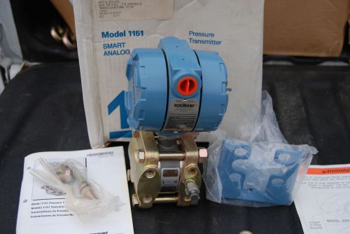 Rosemount model 1151 pressure transmitter 1151gp6e12b2 100 psi new for sale