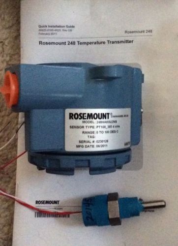 Rosemount 248HAK6U2NS Temperature Transmitter