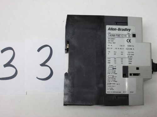 Allen Bradley 140M-F8E-C16  motor circuit breaker