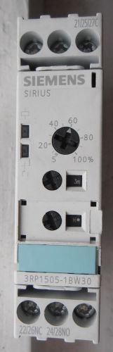 SIEMENS TIME DELAY RELAY 3RP1505-1BW30