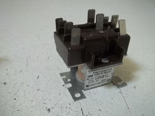 WHITE-RODGERS TYPE 91 RELAY *USED*