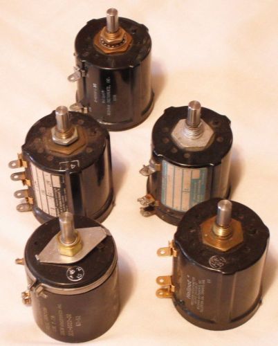 Several beckman instruments, inc. helipot  10 turn precision potentiometer for sale