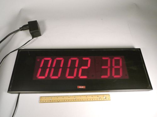 Digital display systems 4.0&#034; high led timer/ counter 6 digits dds for sale