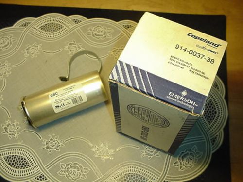 Copeland 914-0037-38 run capacitor 80 mfd 370volt repl 014-0064-24 014-0037-38 for sale