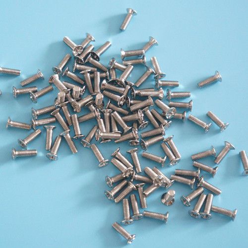M3*10mm 201 stainless steel cross countersunk head screws thread m3 10mm 50 pcs for sale