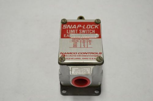 Namco ea08011100 snap-lock limit switch 125-600v-ac 125-250v-dc 1.5-20a b204589 for sale