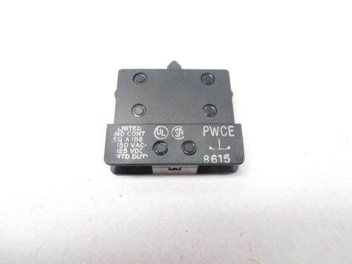 NEW MICRO SWITCH PWCE 8615 150V-AC CONTACT BLOCK D476698