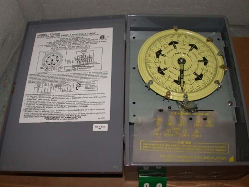 Intermatic T7402B Time Controls Switch 7 Day Dial Time 4 Pole Single FREE S&amp;H