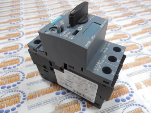Siemens 3rv2011-1fa10 msp s00 3.5-5a screw relay-new in box for sale