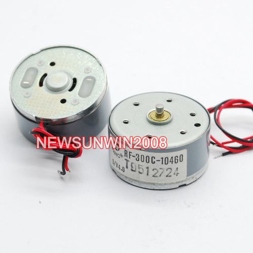 2pc Mabuchi RF-300C-10460 Micro motor 4V 3350RPM Dia 24mm for repetition medical