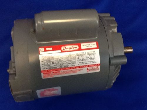 Dayton 5K339AA 1/3 hp 1725 rpm Motor. Used. Working &amp; in Good Condition