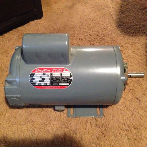 Dayton capacitor a.c. motor, general purpose, 1-1/2 hp, model 6k324 for sale
