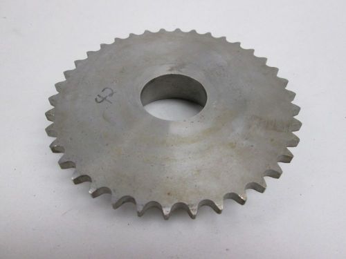 NEW AMETRIC 38-1/2 STAINLESS CHAIN SINGLE ROW 42MM BORE SPROCKET D304141