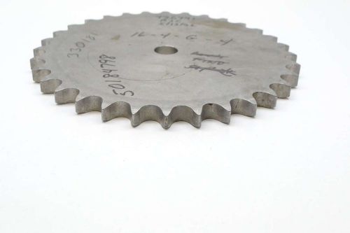 NEW MARTIN 60A32 SS 11/16 IN ROUGH BORE SINGLE ROW CHAIN SPROCKET D404654