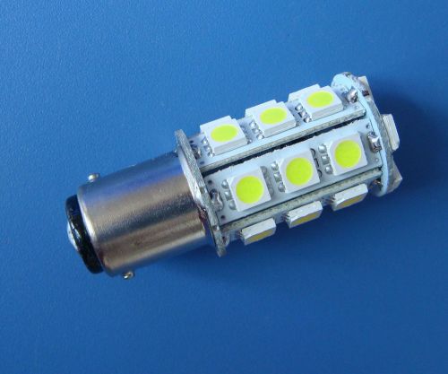 10pcs BA15D 1142 Warm White LED bulb light 24-5050 SMD LED DC12V 3Watt Lamps