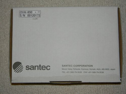 BRAND NEW Santec Fiber Optic Variable Attenuator Model#: OVA-650