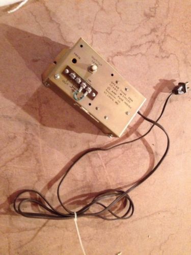 Soundolier Low Freq Audio Tone Generator GPS-610 Broadcast Radio/TV 25 Hz SCA