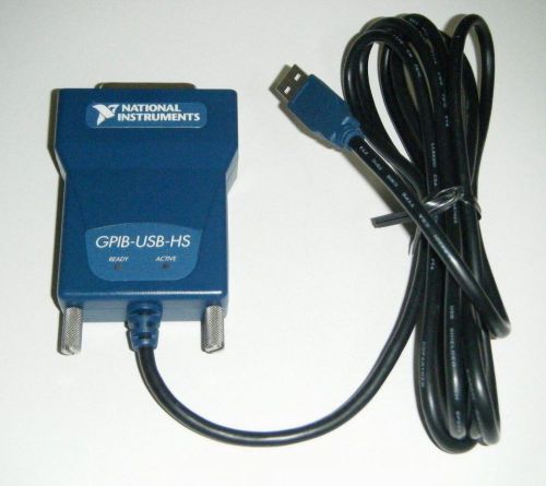 *tested* national instruments ni gpib-usb-hs high performance gpib controller for sale