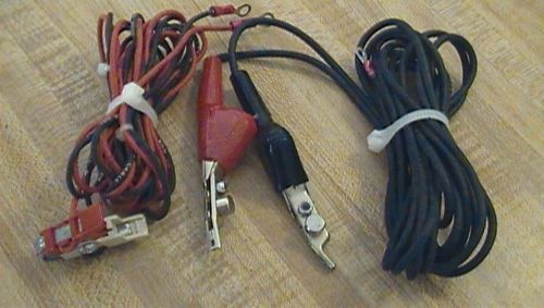 HARRIS TELEPHONE TEST SET REPLACEMENT CORDS,  CLIP SET AND TERMINAL SET