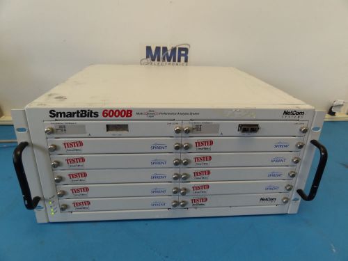 Netcom SmartBits 6000B SMB-6000B w/ SMB-0001A + 2x LAN-3201B