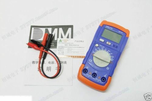 New lcd capacitance capacitor meter tester multimeter 20mf to 200pf a6013l for sale