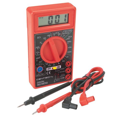 L@@K--&gt; NIB Brand new 7 Function Digital Multimeter with leads and 9V battery